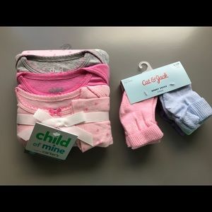 Bodysuits and socks